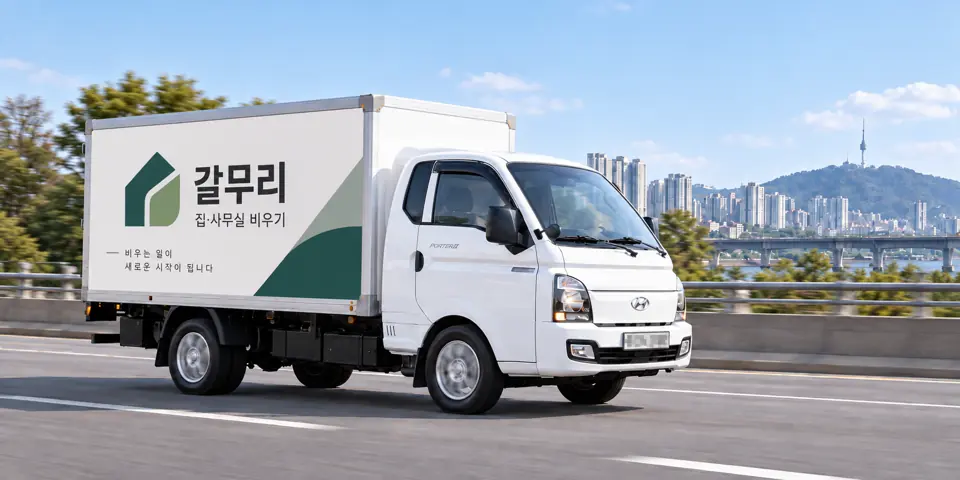 삼숭동 유품정리 | 갈무리 작업 차량, 그림